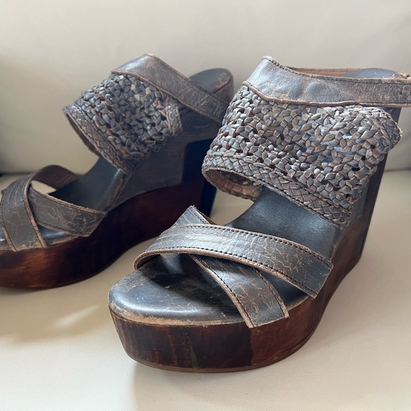 Bed Stu Wedge Petra  Platform Sandals - Picture 6 of 7
